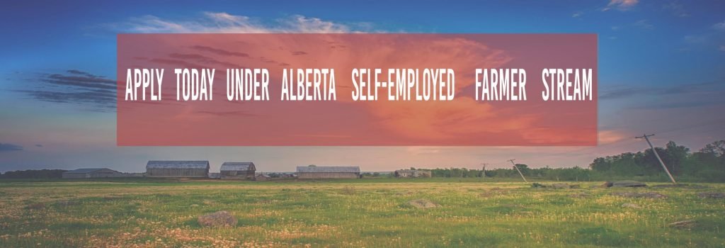 Alberta Self-Employed Farmer Stream