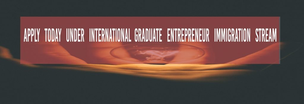 International Graduate Entrepreneur Immigration Stream